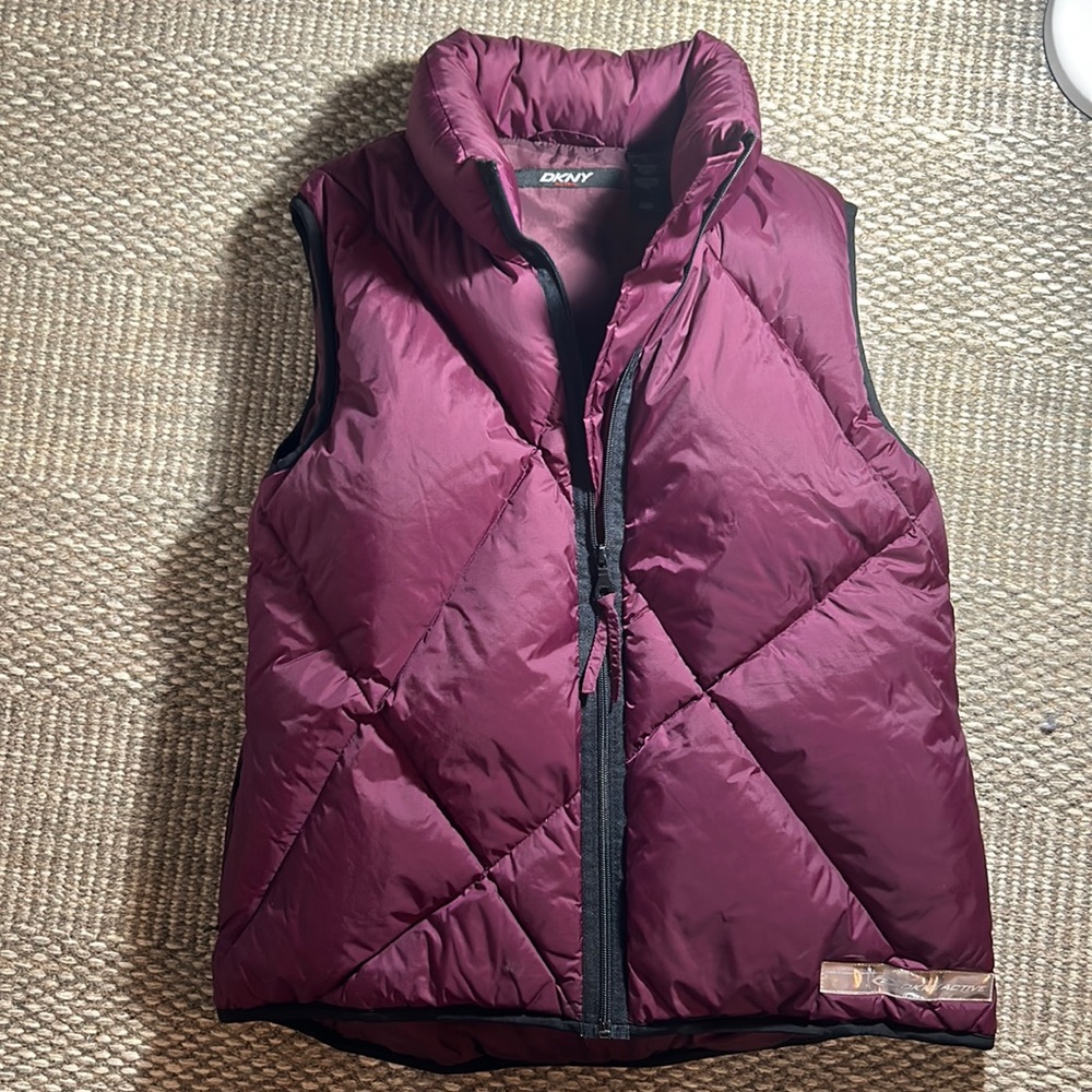 Goose down DKNY Active vest, Sz L